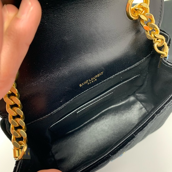 ✅SOLD✅NWT Saint Laurent Vicky Velvet SmCrossbody - Picture 3 of 8